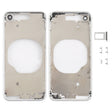 Transparent Back Cover with Camera Lens & SIM Card Tray & Side Keys for iPhone 8 (White) - Back Cover by PMC TechLife | Online Shopping South Africa | PMC TechLife