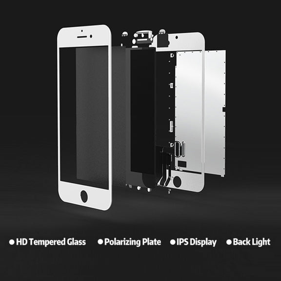 Original LCD Screen for iPhone 8 with Digitizer Full Assembly(White)