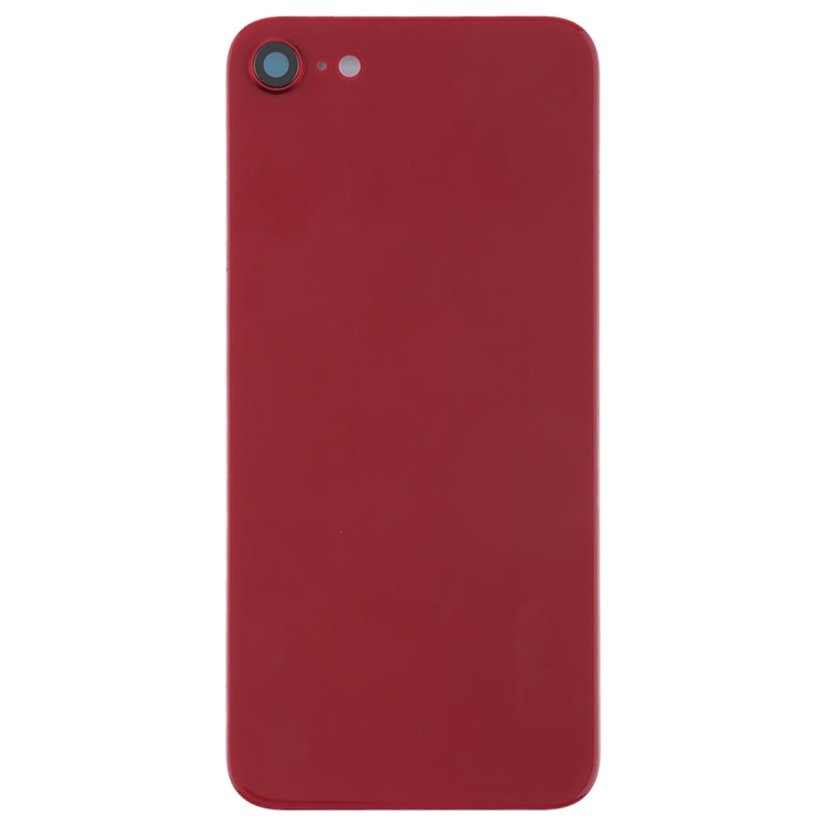 Back Cover with Adhesive for iPhone 8(Red)