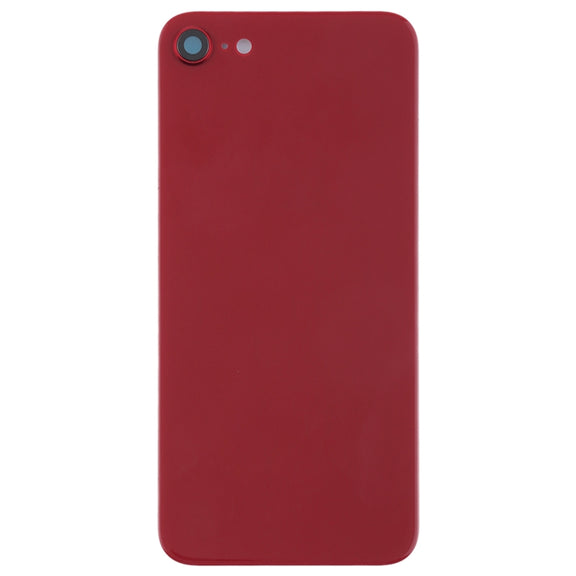 Back Cover with Adhesive for iPhone 8(Red)