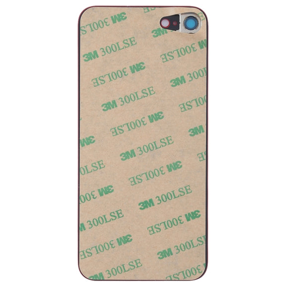 Back Cover with Adhesive for iPhone 8(Red)
