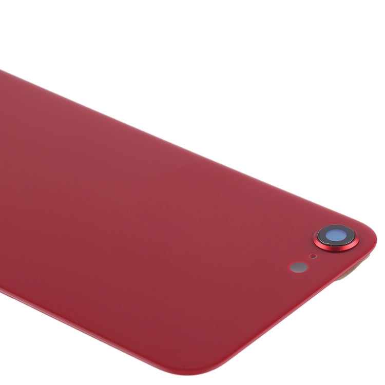 Back Cover with Adhesive for iPhone 8(Red)