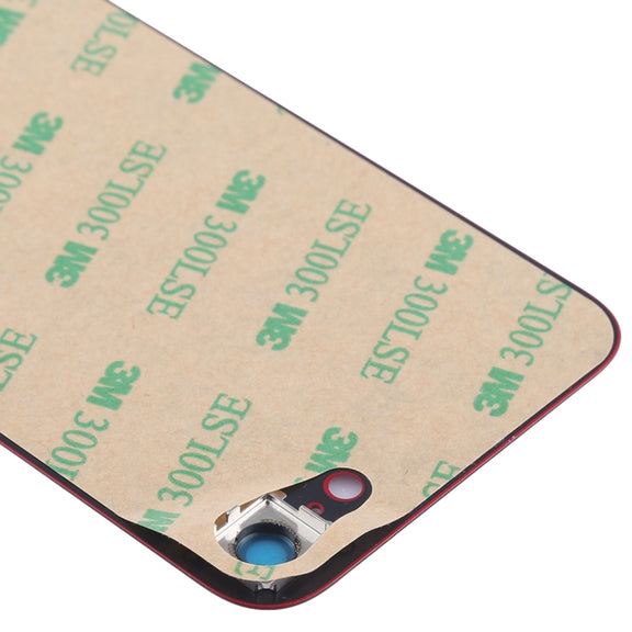 Back Cover with Adhesive for iPhone 8(Red)