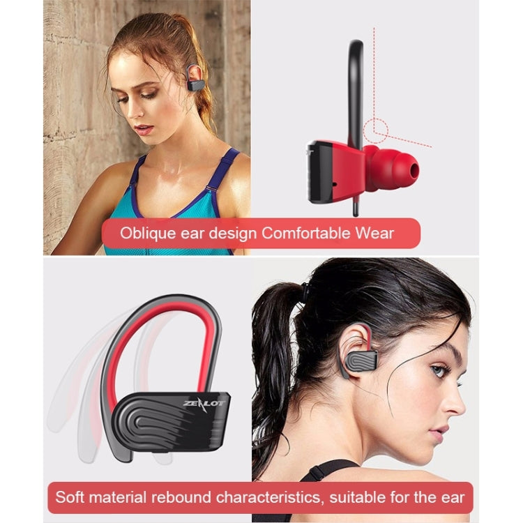 ZEALOT H10 TWS Ture Wireless Stereo Double Earphones Dust-proof Sweat-proof Bluetooth Earphone with Charging Box