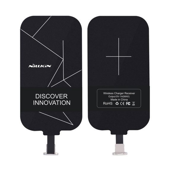 NILLKIN Magic Tag QI Standard Wireless Charging Receiver for iPhone 7 / 6s / 6 / 5S / 5, with 8 Pin Port, Length: 98mm