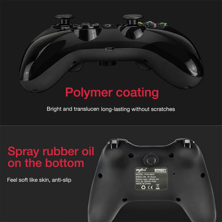 PXN PXN-6603 MFI Mobile Phone Wireless Bluetooth Game Handle Controller, Compatible with iOS System(Black)