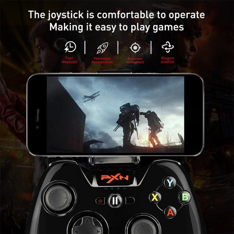 PXN PXN-6603 MFI Mobile Phone Wireless Bluetooth Game Handle Controller, Compatible with iOS System(Black)