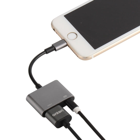 7565S 8 Pin to HDMI HDTV Projector Video Adapter Cable for iPad(Grey)