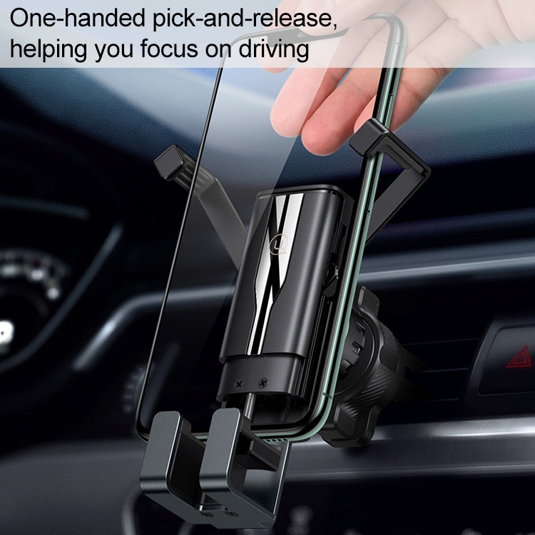 USAMS US-ZJ058 Retractable Gravity Car Holder for 4.7