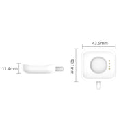 For OPPO Watch 41mm Smart Watch Magnetic Charger Charging Base(White)