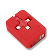 019-1 3 in 1 USB to 8 Pin + Micro USB + USB-C / Type-C Macaron Telescopic Data Cable with Storage Slot & Bracket, Cable Length: 1m (Red) - Multifunction Cable by PMC TechLife | Online Shopping South Africa | PMC TechLife