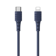 REMAX RC-068i PD 20W Type-C / USB-C to 8 Pin High Elastic TPE Fast Charging Data Cable, Length: 1m(Blue)