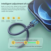 REMAX RC-068i PD 20W Type-C / USB-C to 8 Pin High Elastic TPE Fast Charging Data Cable, Length: 1m(Blue)