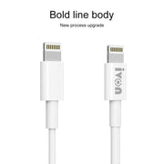 IVON CA70 8 Pin Fast Charging Data Cable, Length: 3m (White)