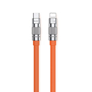 WK WDC-187 Qjie Series 20W USB-C/Type-C to 8 Pin Fast Charge Data Cable, Length: 1m(Orange)