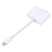 8 Pin to HDMI Digital AV Converter(White)