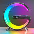 N69 Smart Bluetooth Speaker Support Wireless Charger & Alarm Clock & Ambient Light, US Plug(Black) - Desktop Speaker by PMC TechLife | Online Shopping South Africa | PMC TechLife