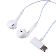 JBC-193 USB-C / Type-C Wired Control Earphone with USB-C / Type-C Interface Adapter, Support Charging / Calling