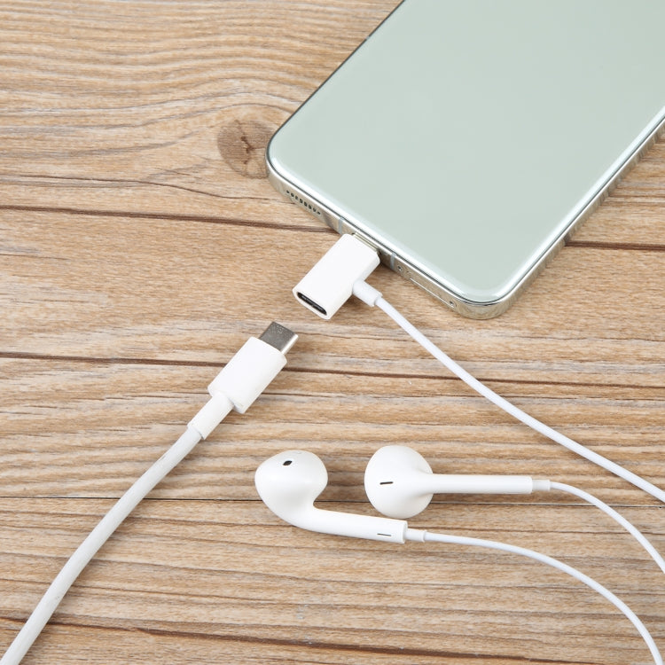JBC-193 USB-C / Type-C Wired Control Earphone with USB-C / Type-C Interface Adapter, Support Charging / Calling