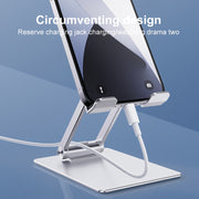 R-JUST SJ33 Aluminum Alloy Folding Phone / Tablet Stand(Silver)