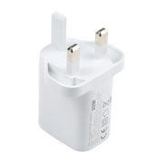 E087 20W USB-C / Type-C + USB Ports Fast Charging Travel Charger, UK Plug