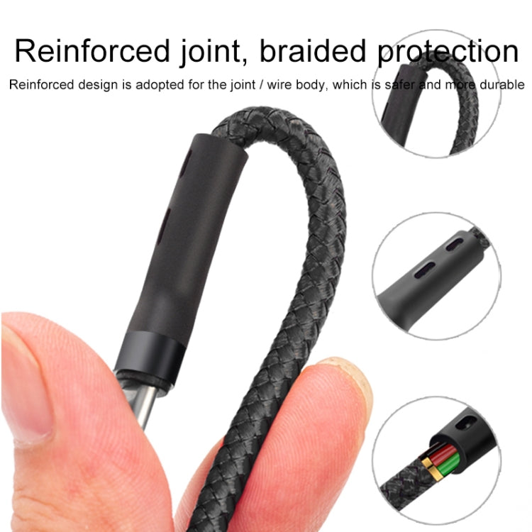 100W 6A Type-C to 8 Pin+Type-C+Micro USB Charging Data Cable, 1.3m(Red)