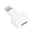 8 Pin Female to 8 Pin Male Trapezoid Adapter (White) - Converter & Adapter by PMC TechLife | Online Shopping South Africa | PMC TechLife