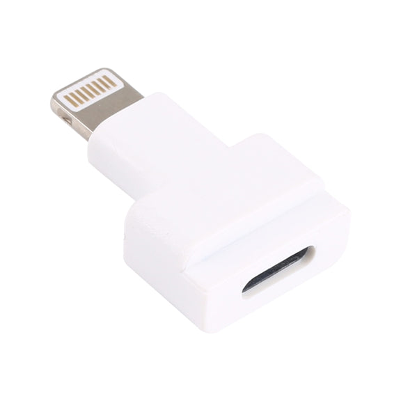 8 Pin Female to 8 Pin Male Trapezoid Adapter (White)
