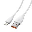 IVON CA87 USB to 8 Pin TPE Fast Charge Data Cable, Cable Length: 1m(White) - Normal Style Cable by IVON | Online Shopping South Africa | PMC TechLife