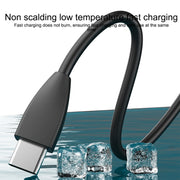 IVON CA87 USB to 8 Pin TPE Fast Charge Data Cable, Cable Length: 1m(White)