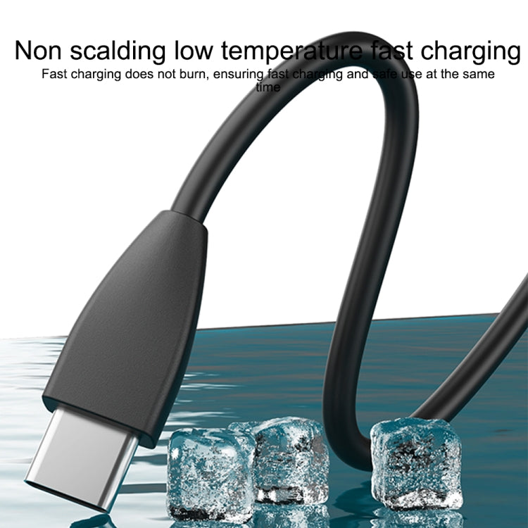 IVON CA87 USB to 8 Pin TPE Fast Charge Data Cable, Cable Length: 1m(White)