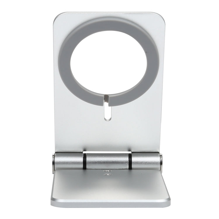 C29 Foldable Metal Bracket for MagSafe Magnetic Wireless Charger (White)