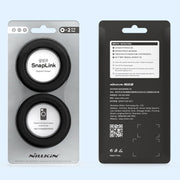 2 PCS NILLKIN Portable PU Leather Magnetic Ring Sticker (Blue)