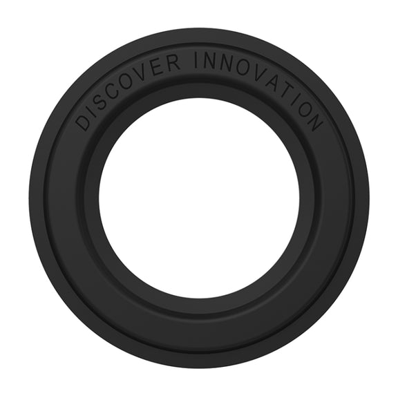 NILLKIN Portable PU Leather Magnetic Ring Sticker (Black)