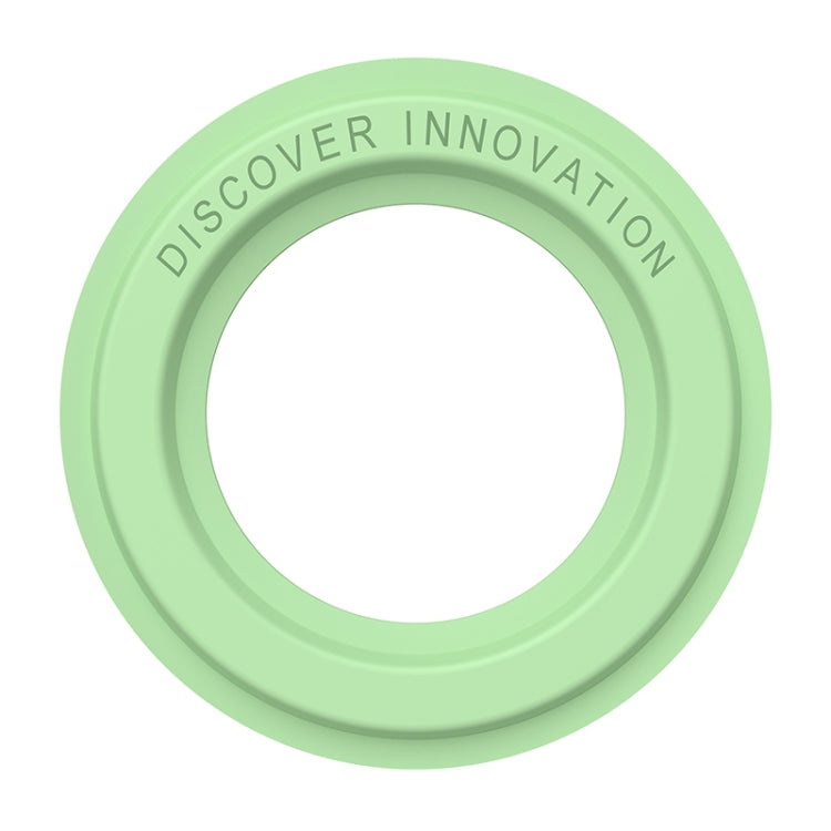 NILLKIN Portable PU Leather Magnetic Ring Sticker (Green)
