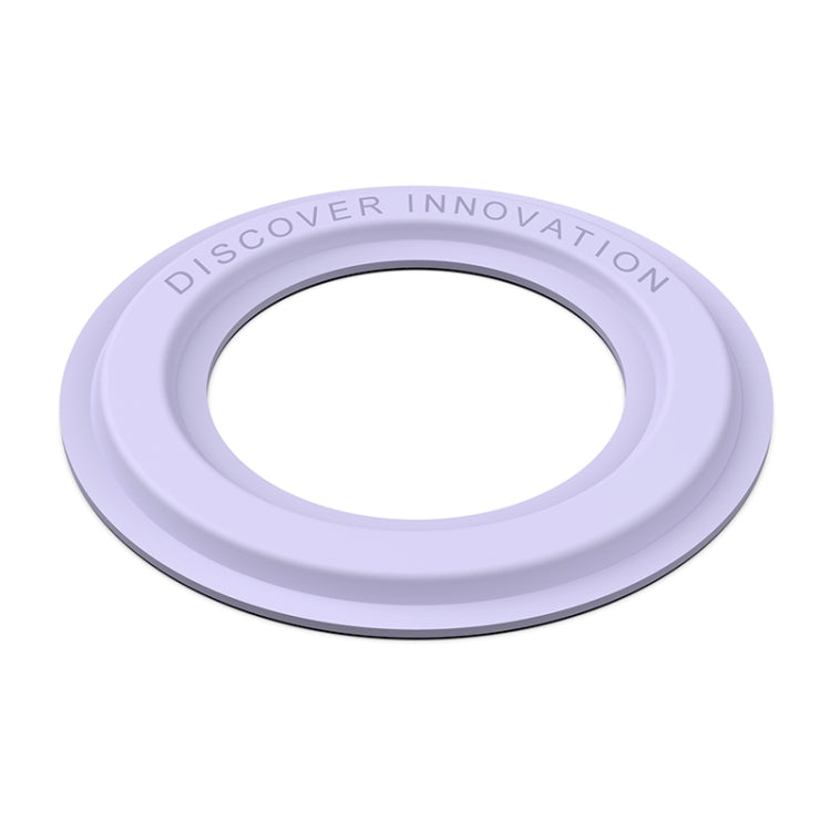 NILLKIN Portable PU Leather Magnetic Ring Sticker (Purple)