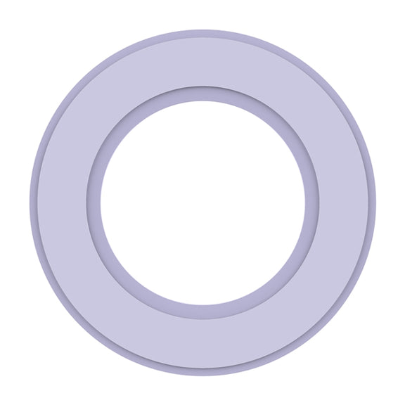 NILLKIN Portable PU Leather Magnetic Ring Sticker (Purple)