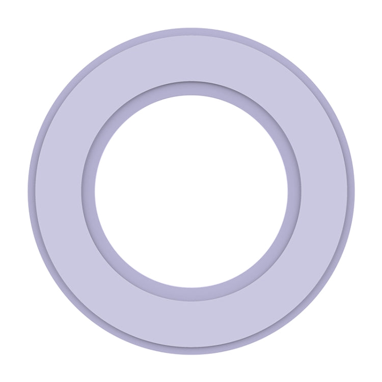 NILLKIN Portable PU Leather Magnetic Ring Sticker (Purple)