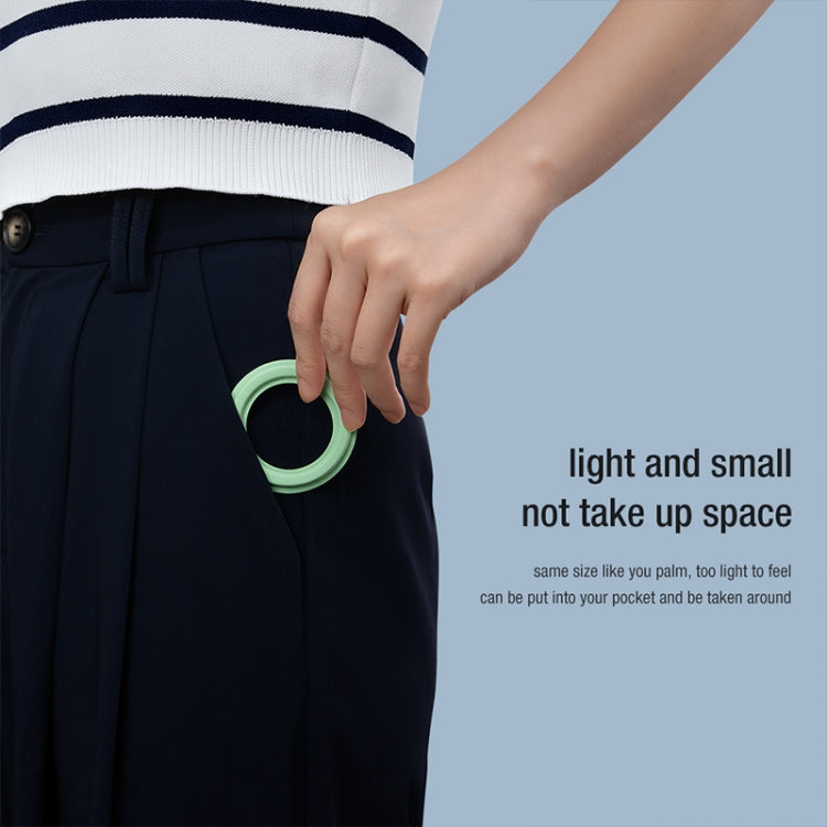 NILLKIN Portable PU Leather Magnetic Ring Sticker (Green)