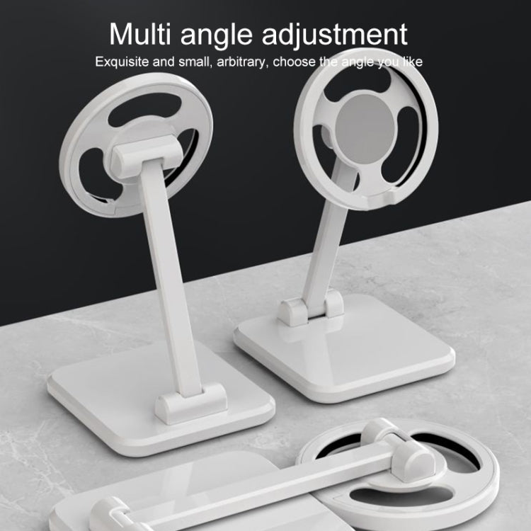 F8 Foldable Magnetic 360-degree Rotating Bracket for MagSafe Magnetic Wireless Charger (Pink)