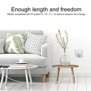 IVON CA73 2.4A 8 Pin Fast Charging Data Cable, Length: 2m(Black)