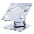 R-JUST HZ39 Triangular Swivel Lift Laptop Stand (Grey) - free shipping - PMC TechLife - Order now!
