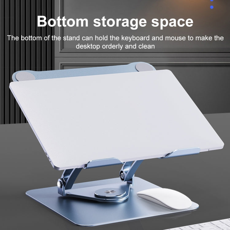 R-JUST HZ39 Triangular Swivel Lift Laptop Stand (Grey)
