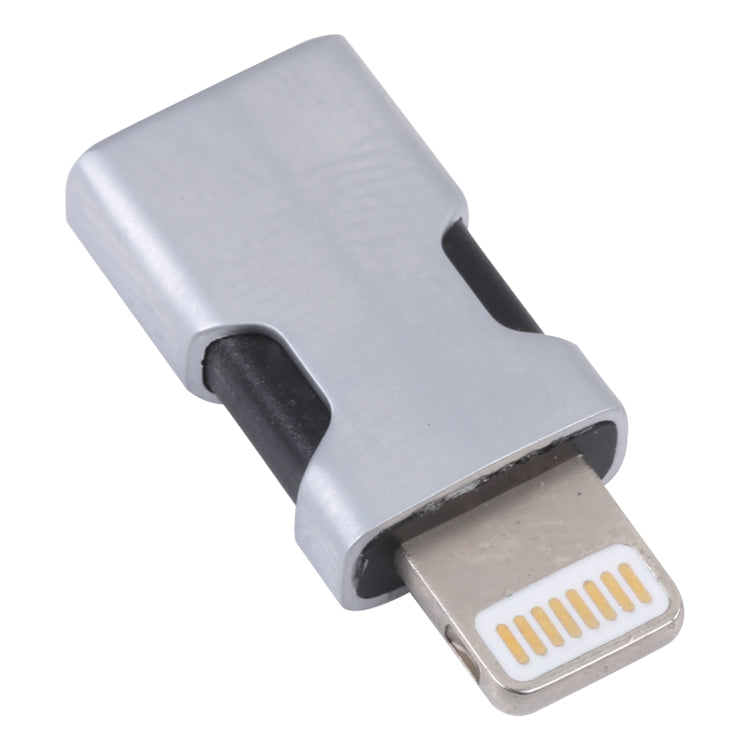 Portable 8 Pin to USB-C/Type-C Audio Adapter (Silver)