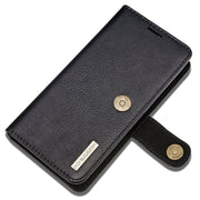 DG.MING for iPhone 8 Plus & iPhone 7 Plus Crazy Horse Texture Horizontal Flip Detachable Magnetic Protective Case with Holder & Card Slots & Wallet(Black)