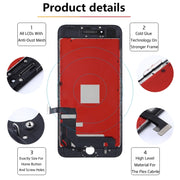 Original LCD Screen for iPhone 8 Plus with Digitizer Full Assembly(White)