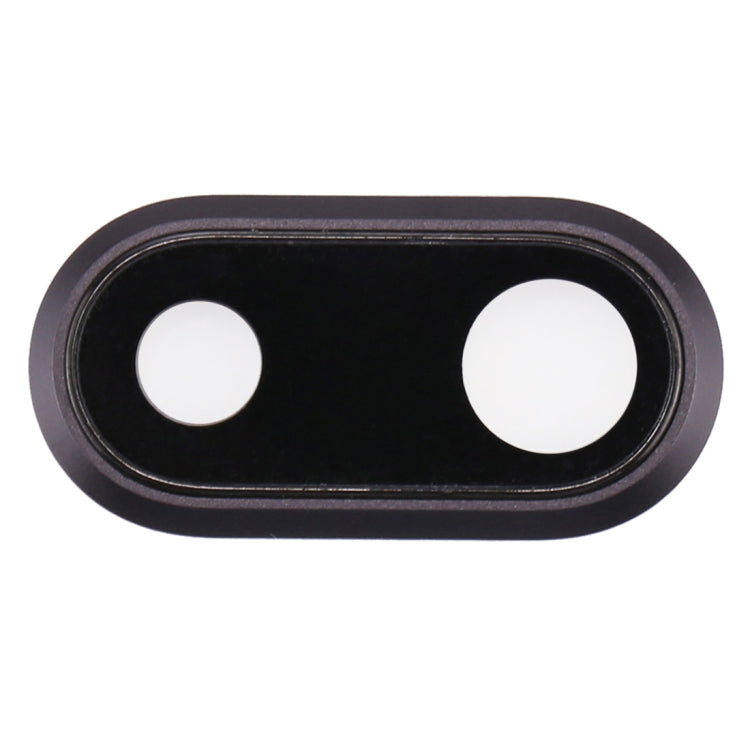 Rear Camera Lens Ring for iPhone 8 Plus(Black)