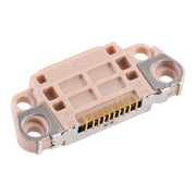 10 PCS Charging Port Connector for iPhone 8 Plus / 8(Gold)