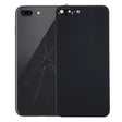 Back Cover with Adhesive for iPhone 8 Plus (Black) - Back Cover by PMC TechLife | Online Shopping South Africa | PMC TechLife