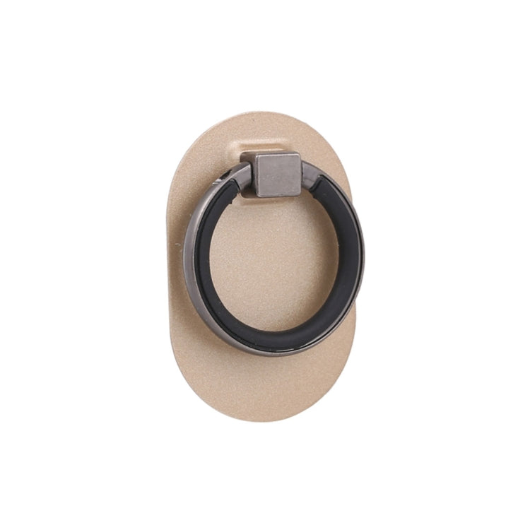 Universal Phone Adhesive Metal Plate 360 Degree Rotation Stand Finger Grip Ring Holder(Gold)